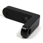 Auspuffhalter Alu schwarz (L) KR