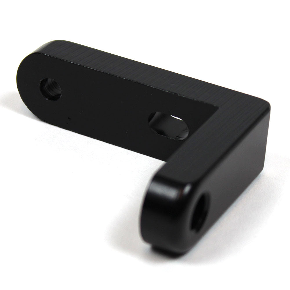 Auspuffhalter Alu schwarz (L) KR