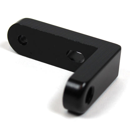 Auspuffhalter Alu schwarz (L) KR