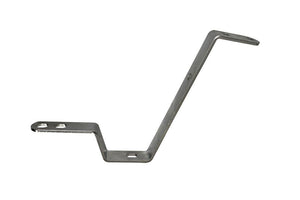 KR Frontschild Halter links KZ Chrome