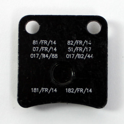 Bremsbelag vorne KR KZ/DD2/MINI KR Schwarz